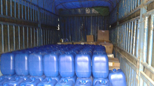 5噸發(fā)泡劑發(fā)往澳門